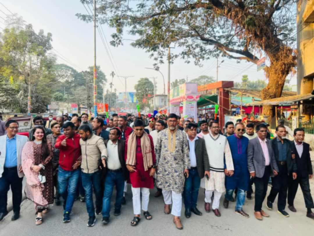 ময়মনসিংহে জাসাসের প্রতিষ্ঠা বার্ষিকীতে র‌্যালি ও শীতবস্ত্র বিতরণ